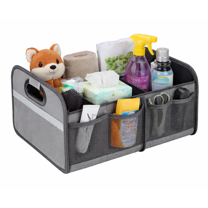 Portable Foldable Car Trunk Organizer 32l