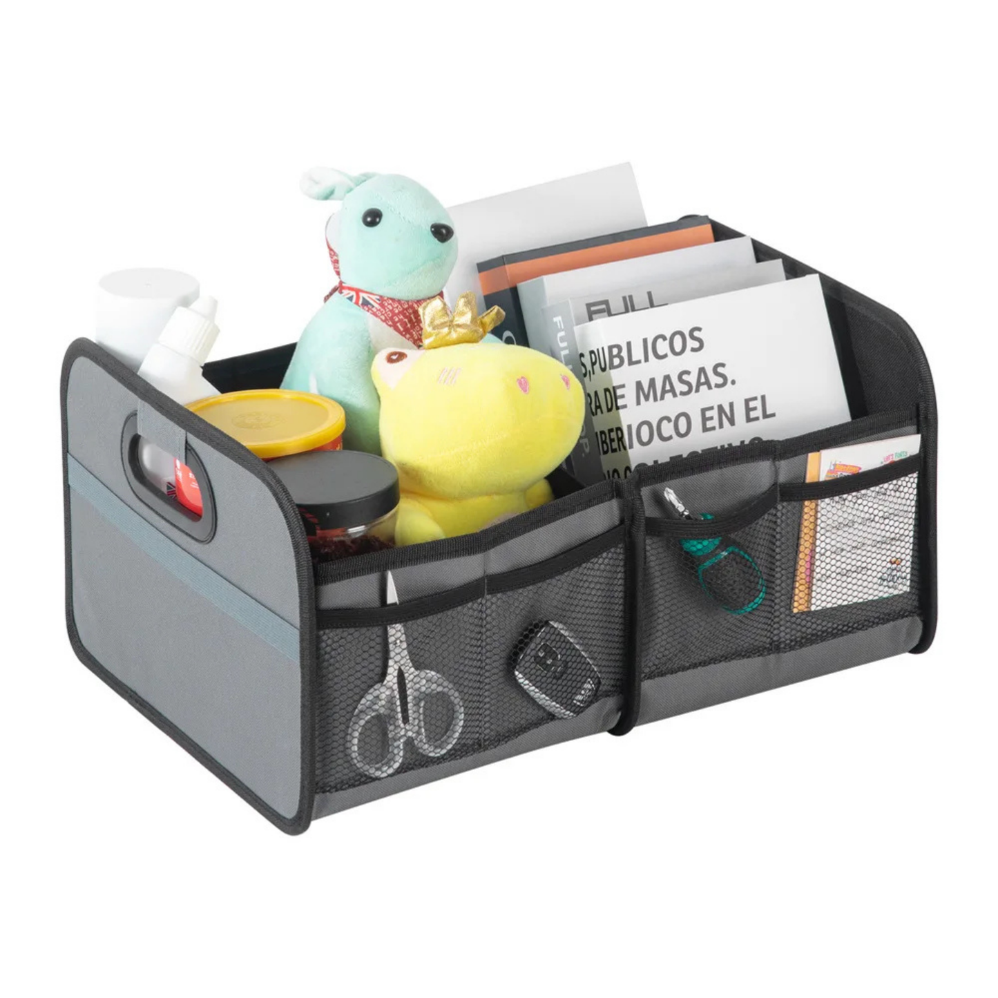 Portable Foldable Car Trunk Organizer 32l