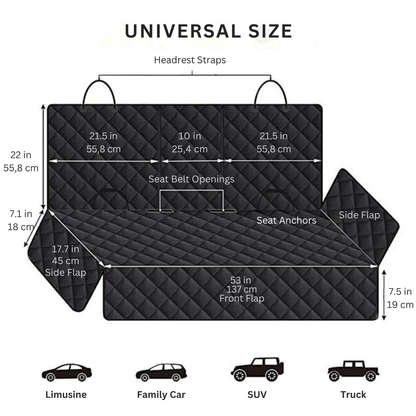 Scratchproof Dog Car Seat Cover