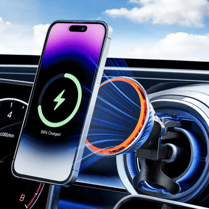 Smart Wireless Magnetic Car Charger - Autotrendix
