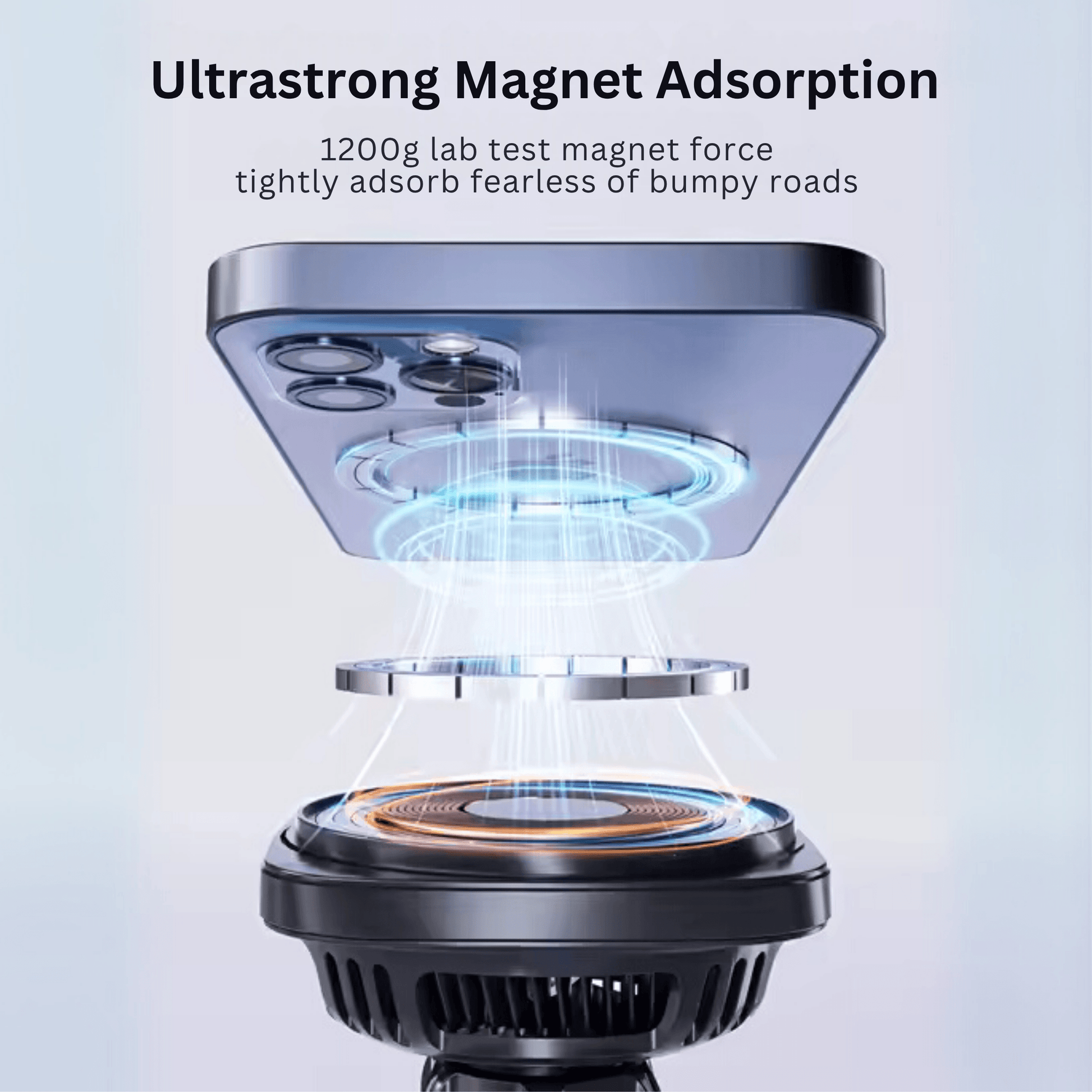 Smart Wireless Magnetic Car Charger - Autotrendix