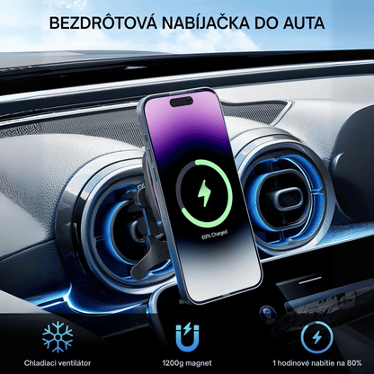 Smart Wireless Magnetic Car Charger - Autotrendix