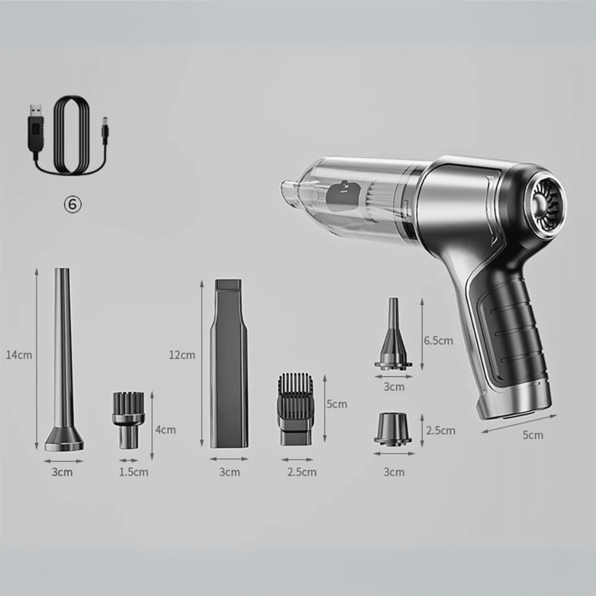 Wireless Mini Vacuum Cleaner - Autotrendix